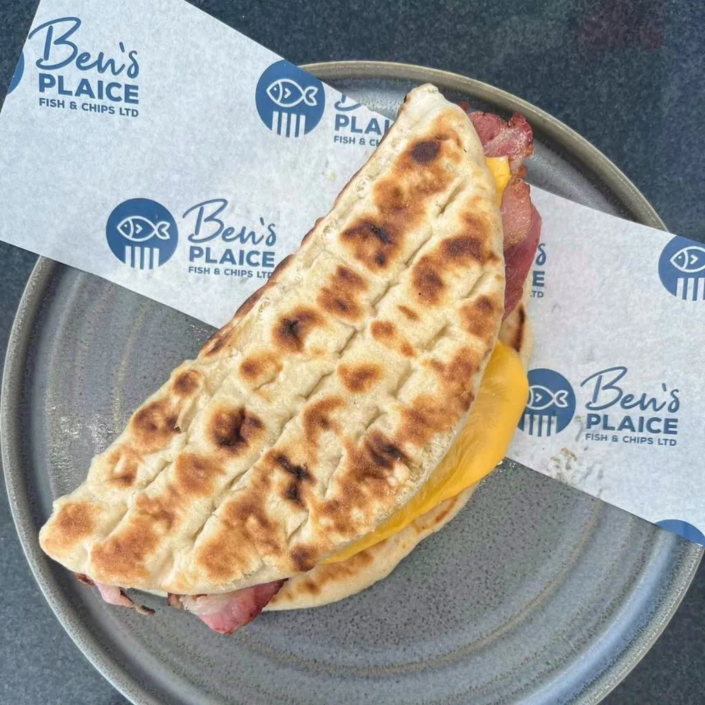 Gallery - Breakfast Wrap - Bens Plaice Mevagissey