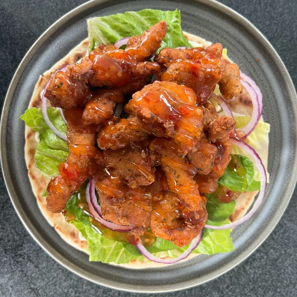 Gallery - Seafood Wrap - Bens Plaice Mevagissey
