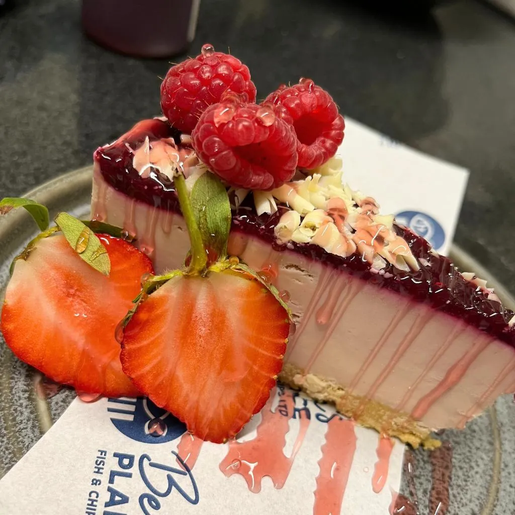Gallery - Strawberry Cake - Bens Plaice Mevagissey